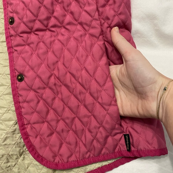 Barbour Pink Fulbourn Lightweight Short Gilet - Picture 10 of 15